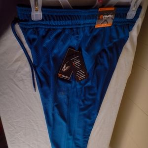 AND1 Blue/Green Basketball Pant.